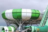 toboganes acuáticos de encargo Aqua Resort Water Play Equipment del cuenco del espacio de los 33m