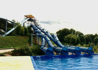 Equipo popular de alta velocidad de la diversión de los niños de Aquaslide de la fibra de vidrio de la diapositiva grande de la piscina