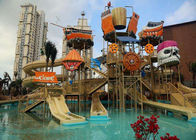 Resbalón anti Aqua Playground Pirate Ship Slide del ODM