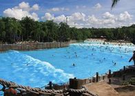 Onda de la resaca del agua que sopla del parque de la onda del aire durable artificial de la piscina para la playa del hotel