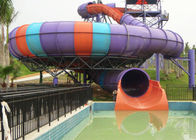 Diapositiva de la diversión del parque del tobogán acuático del Super Bowl/del agua del tema para las piscinas grandes