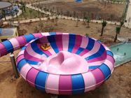 Tobogán de deportes acuáticos al aire libre de fibra de vidrio Behemoth Bowl para parque de atracciones Aqua