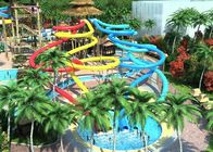 Equipo 10m m de encargo colorido de los toboganes acuáticos para el centro turístico del hotel