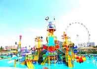 Diapositiva al aire libre del juego de FRP Aqua Playground Holiday Recreation Water