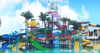 Parque del agua de la diversión de Aqua Playground Equipment Water House de la familia
