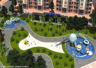 Equipo al aire libre de Aqua Playground Theme Park Amusement de los niños de lujo