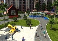 Equipo al aire libre de Aqua Playground Theme Park Amusement de los niños de lujo