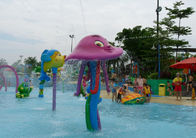 Equipo del parque de la aguamarina del espray del pulpo de la piscina del parque temático del verano con fibra de vidrio