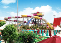 Casa al aire libre del agua de la familia de Aqua Playground Games Fiberglass Slide del verano para el parque temático