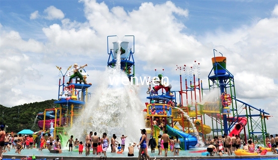 Aldea acuática interactiva: el mejor parque acuático para familias