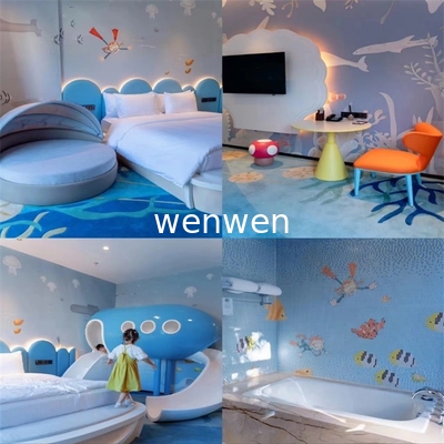 Ocean View Family Hotel Slide para actividades de entretenimiento para niños en interiores
