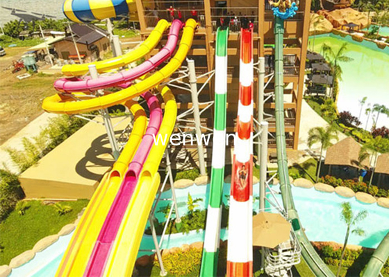 Deslizamientos de agua Wen Wen. Soluciones de emoción personalizadas para parques acuáticos globales.