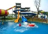 Tobogán acuático Aqua Resort Water Play Equipment del cuenco del espacio de /Hr de 360 huéspedes