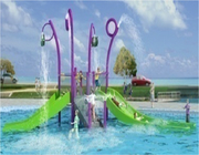 Parque temático interactivo del agua del patio de la aguamarina del castillo para el entretenimiento
