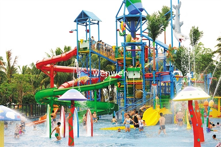 0.6m/Lane Water Park Slide Tube/Body Slide para aventuras familiares